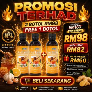 Jus Sarhan - 2 BOTOL FREE 1 BOTOL